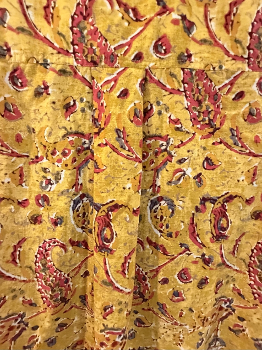 Sundance Yellow Paisley Button-Up Shirt - Picture 7 of 12